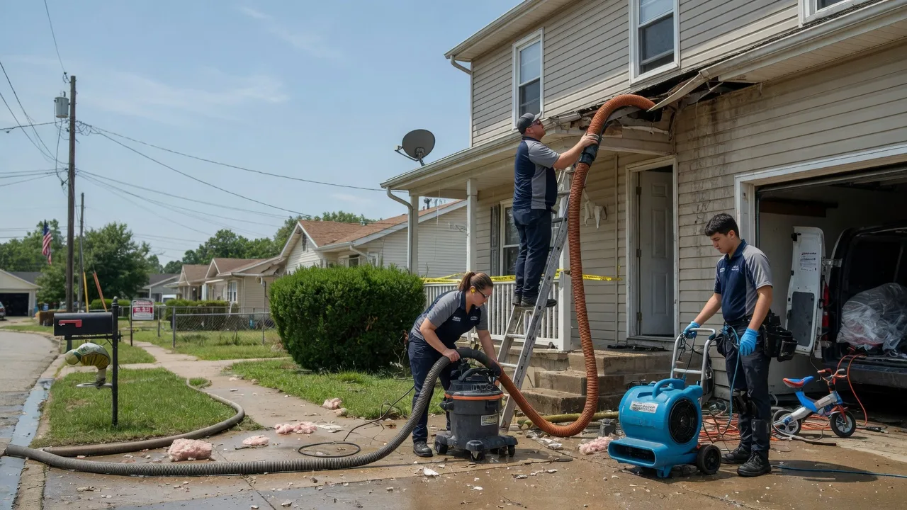 Water Damage Restoration in Red House, VA near me